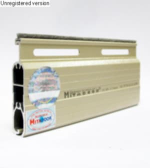 CT 5222R Cửa cuốn nhôm Đức Mitadoor (new)